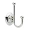 Liberty Hardware Delta Porter 5.98 in. H X 3.78 in. W X 2.95 in. L Chrome Robe Hook 78435-PC - alternate 1